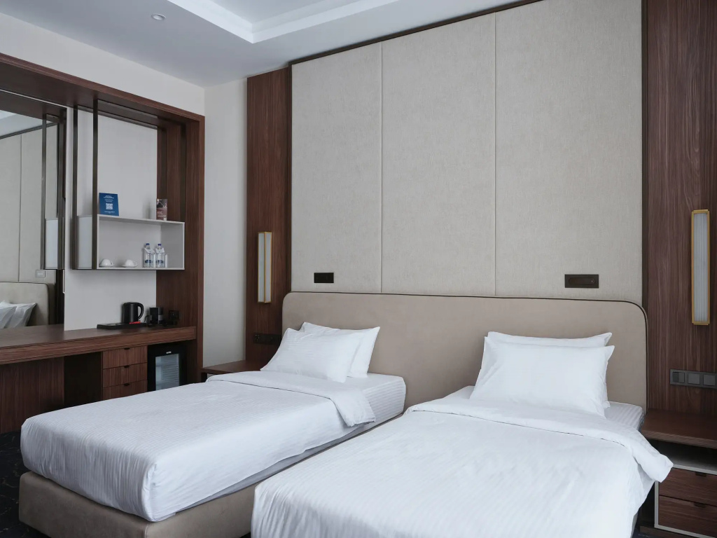 Burduguz Hotel Room Type - Double Junior Suite in New Building with balcony twin beds