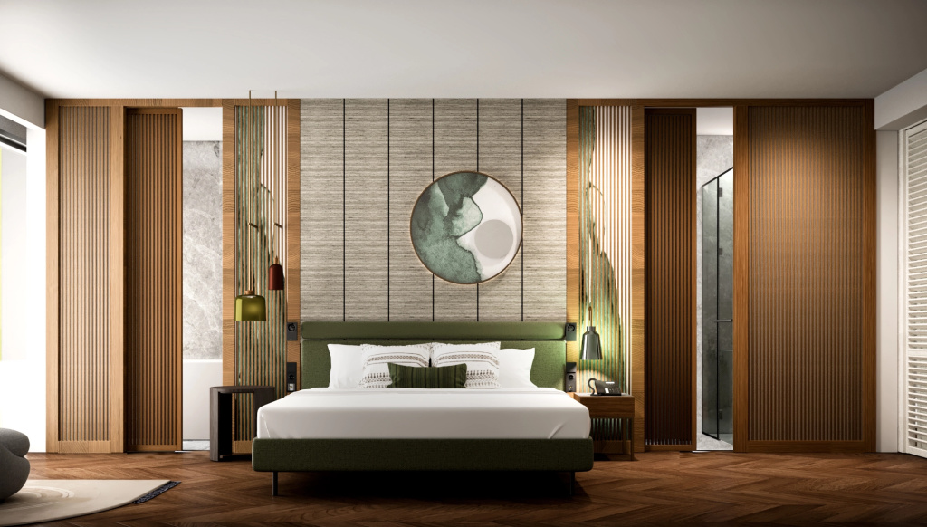 2 Bedrooms (Community Zone) Penthouse Suite Sea View