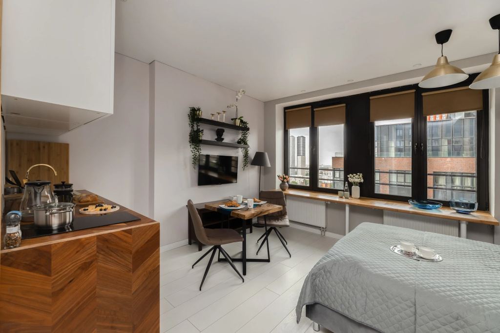 Апартаменты SMART LOFTS | Valencia | На 4 гостя у метро Дмитровская в ЖК бизнес-класса — фото