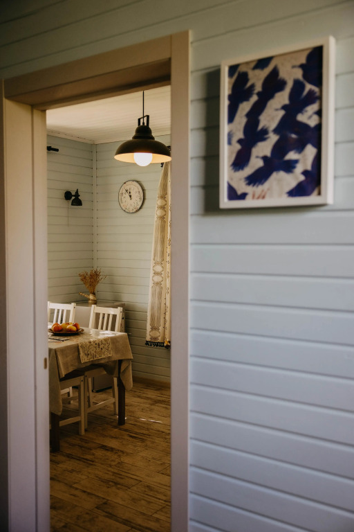 Коттедж с красивым видом из окна в Синяя синица