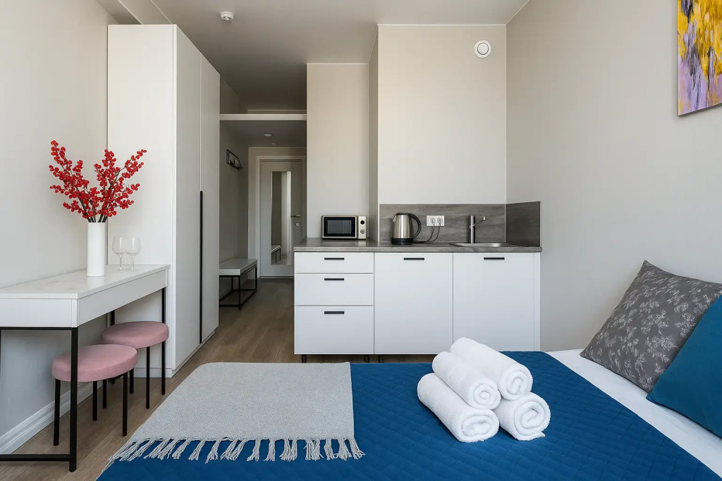 Апартаменты Студия с Красивым Видом BestFlat24 Шереметьевская 85с2 — фото