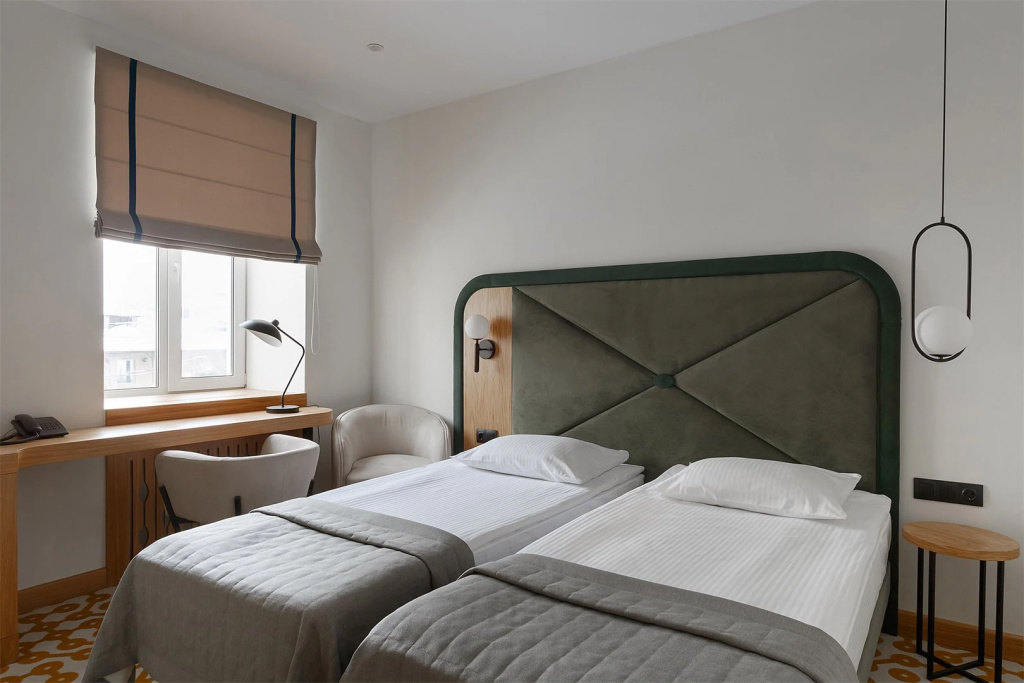 Vladimir Hotel Room Type - Standard Separate Building Double room full double bed