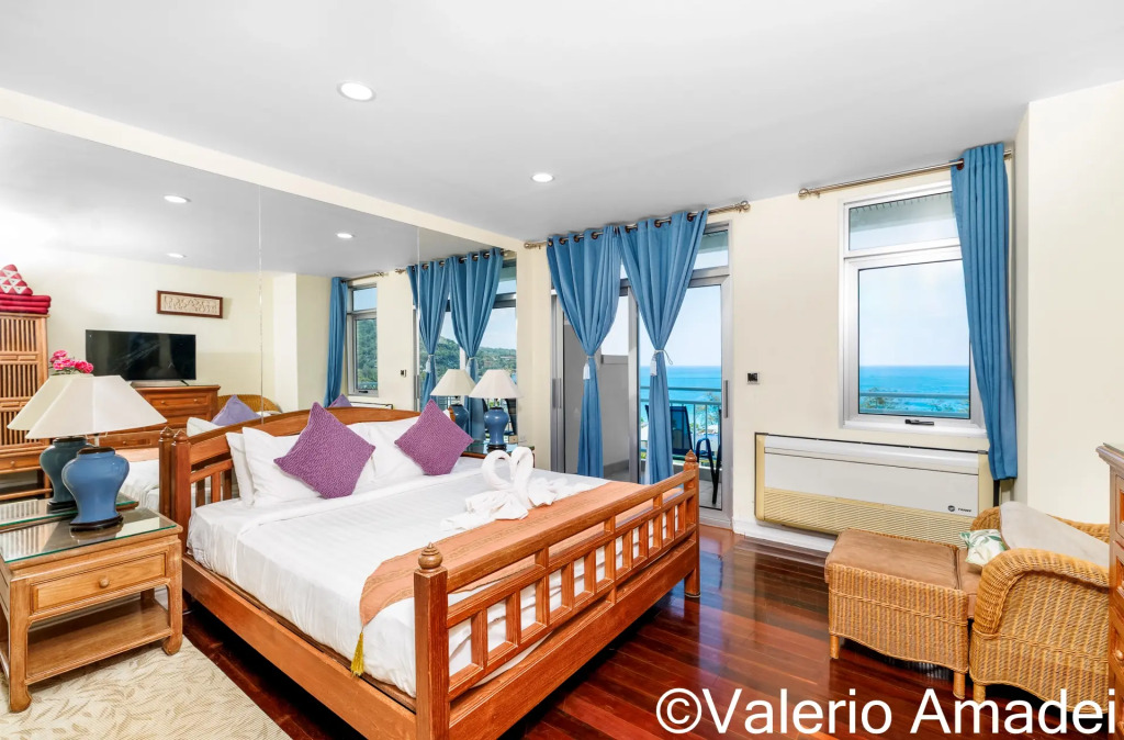 Апартаменты Standard с балконом и с красивым видом из окна в Апартаменты OMNIA  Phuket - Waterfront Karon