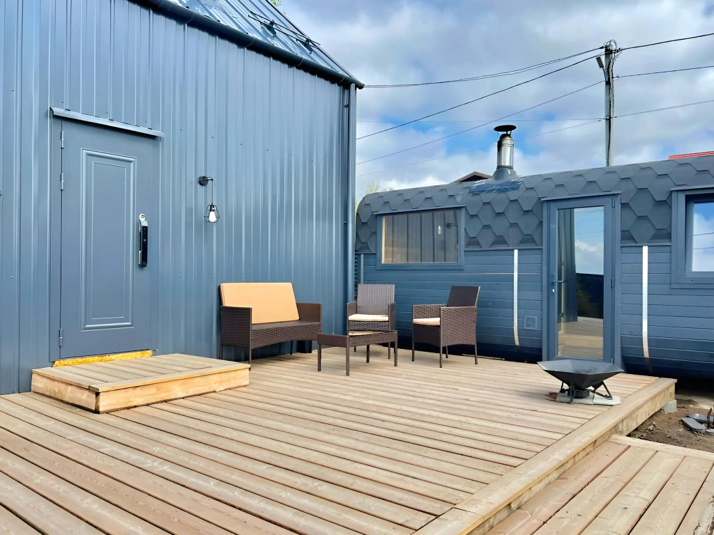 Двухместный коттедж двуспальная кровать в Rai Village