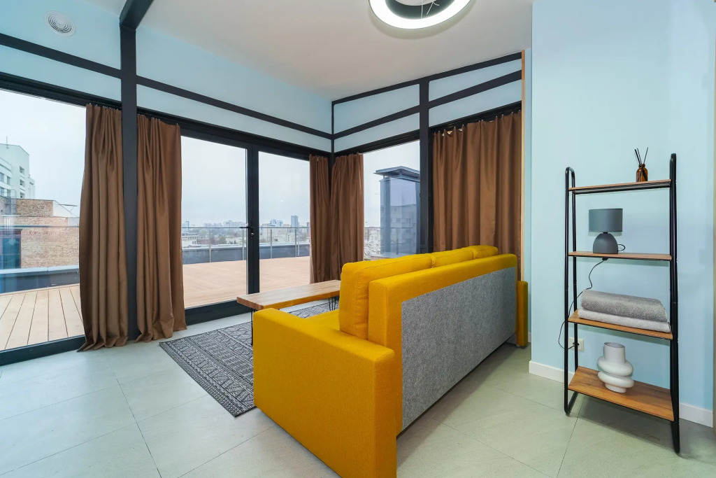 Апартаменты Superior с 3 комнатами с балконом в Апарт-отель Residence Graphite