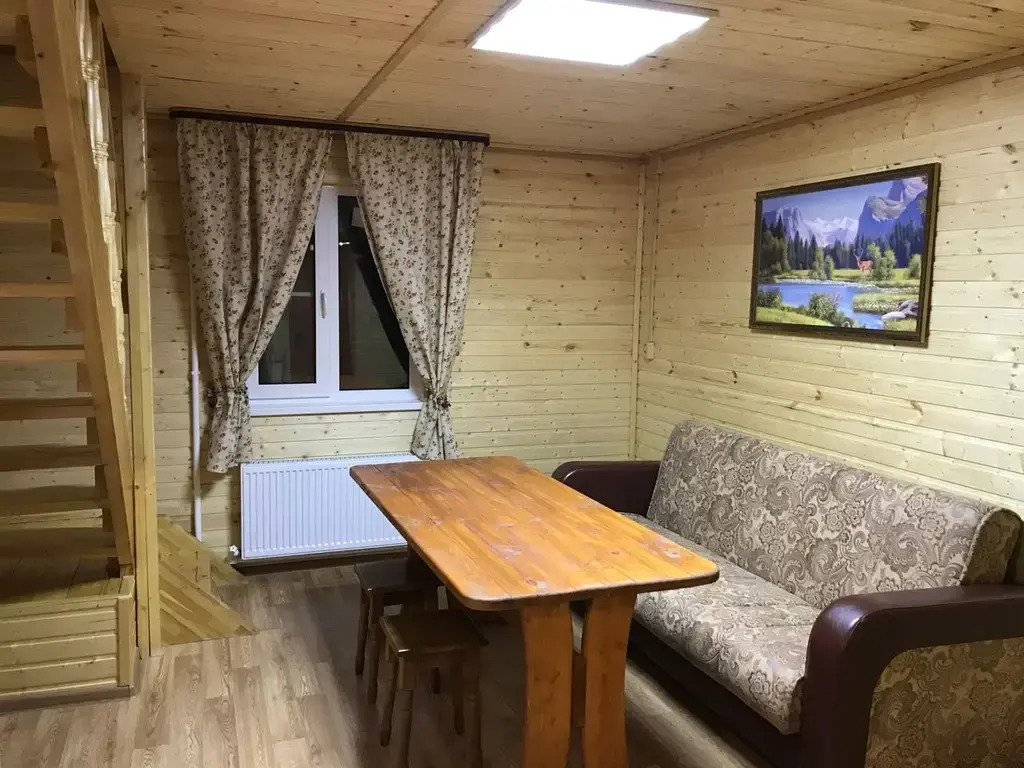 Коттедж с 2 комнатами с красивым видом из окна в 4 сезона