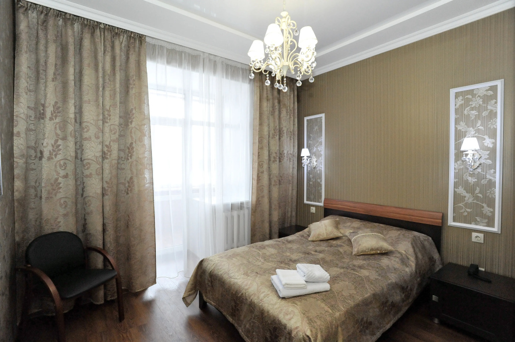 Standard Plus Double room with balcony and with view (full double bed)