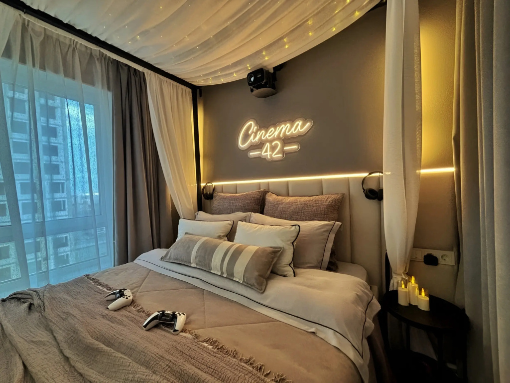 Отель Апартаменты Cinema for Two приватный кинотеатр для двоих в Москве