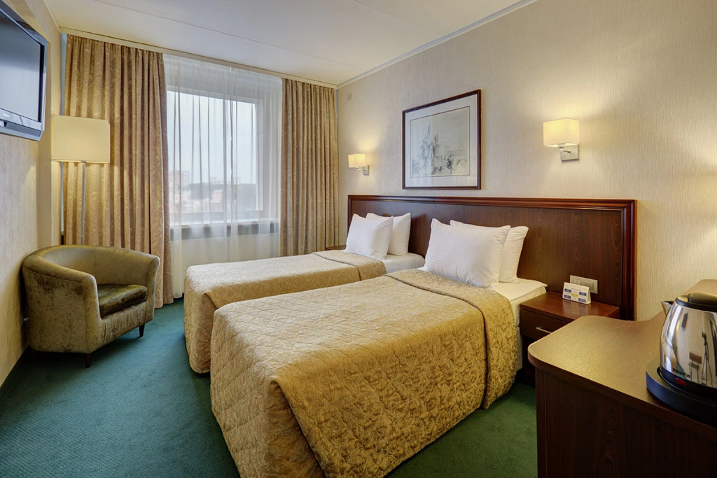 AZIMUT Hotel Aerostar Moscow Room Type - Standard Double room twin beds