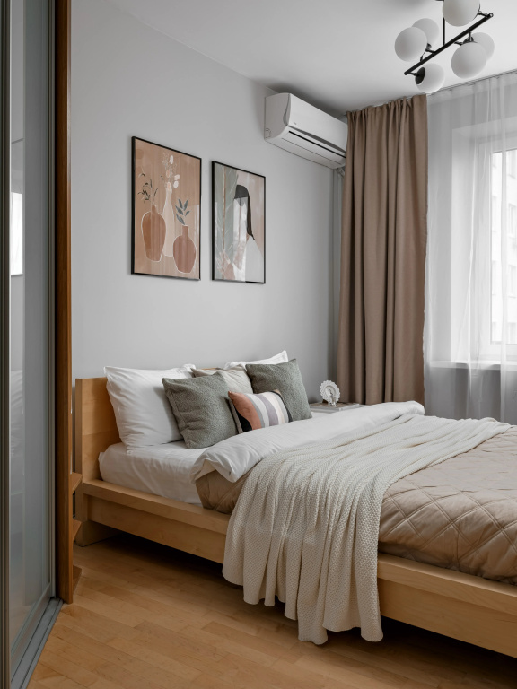 Отель Квартира GM Apartments Стильная Трехкомнатная с балконом и видом на Патриаршие в Москве