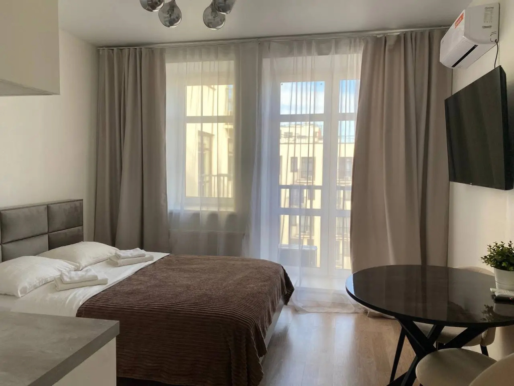 Квартира Studio с видом на город — фото 1