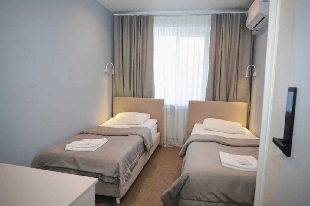 4 Economy Double room (twin beds)