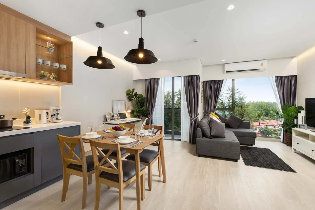 Апартаменты Superior в Апарт-отель Laguna Lakeside BangTao by My Home Phuket