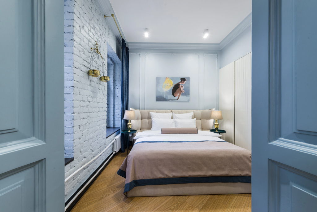 Отель Апартаменты D apartments с 1-ой спальней и исторической печью 6 в Санкт-Петербурге