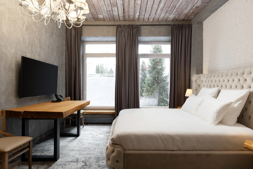 Busel Hotel Room Type - Double Studio full double bed