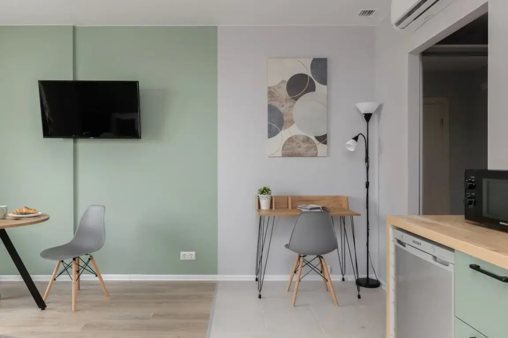 Отель Апартаменты SMART LOFTS | Wave | Новый ЖК у медцентров (ФМБА, ЛОР, Неврологии) в Москве