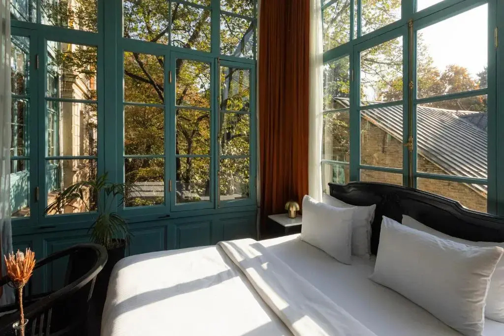 Deluxe Double room with city view (full double bed)