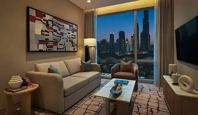 Premier Suite with Burj Khalifa view