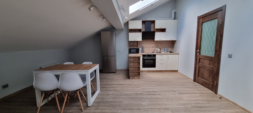 Belyij Sneg - White Snow Hotel Room Type - 3-room 3rd floor Double Attic Apartment full double bed