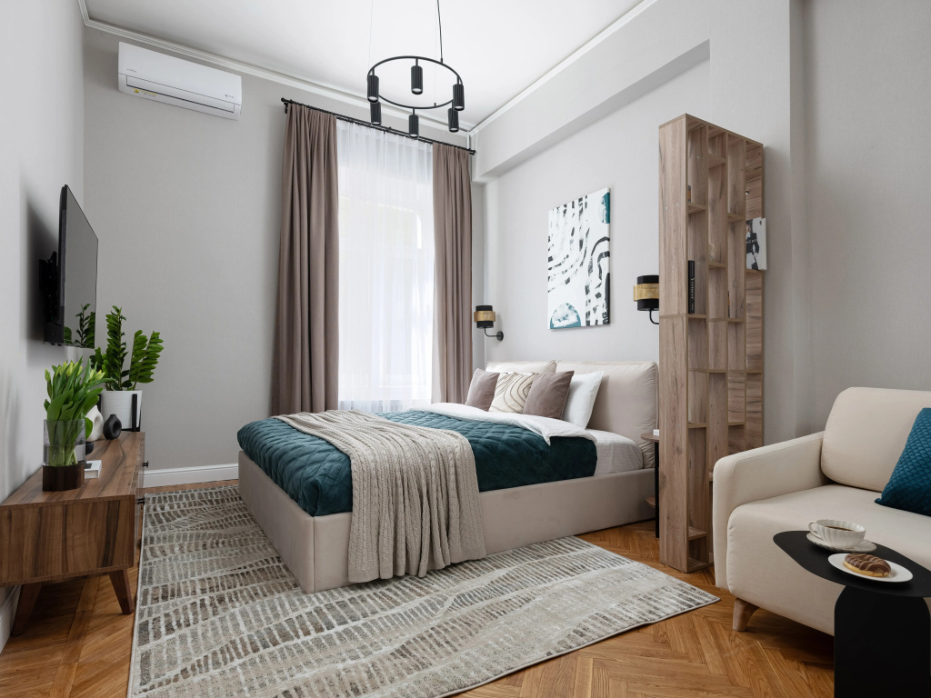 Квартира GM Apartments Четырехкомнатные с двумя санузлами — фото