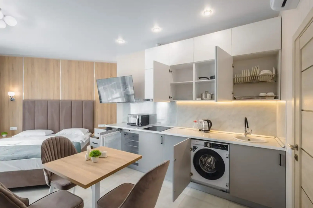 Квартира Студия от УК Family Pride Apartments 2 этаж кв.13 - фото 3