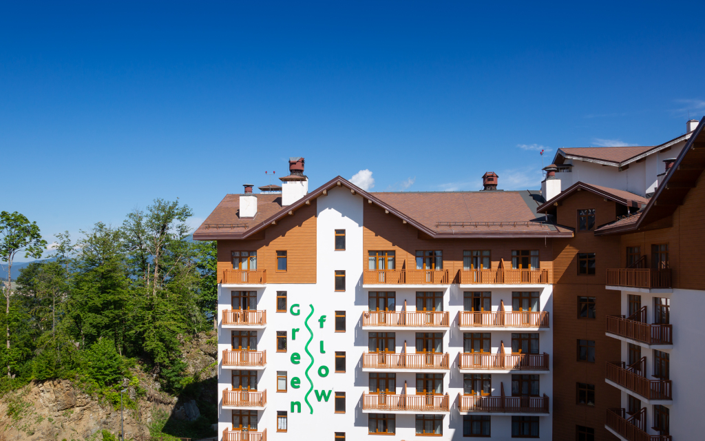 Отель green flow