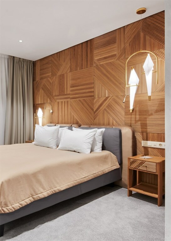 Двухместный полулюкс с балконом двуспальная кровать в Б.О.Р.