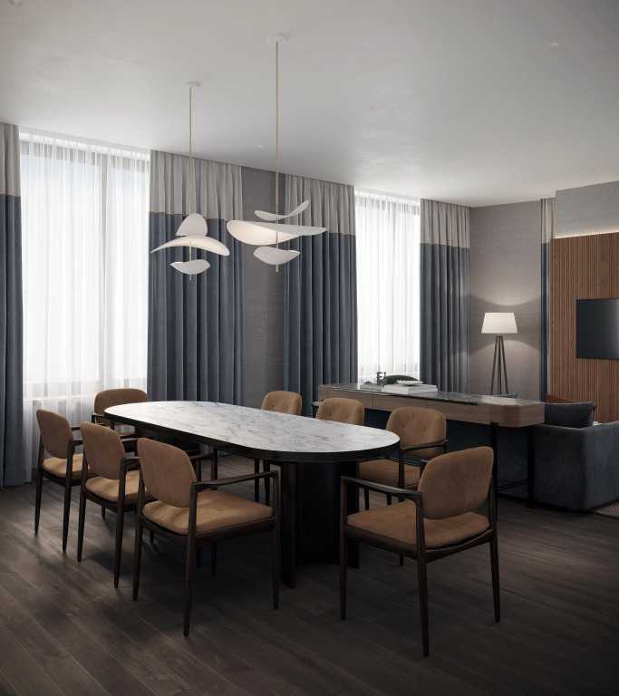 Люкс Presidential в Radisson Hotel Perm