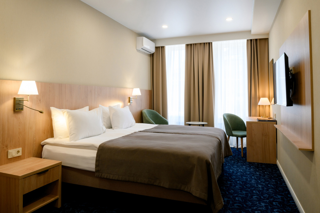Superior Double room with city view (full double bed)