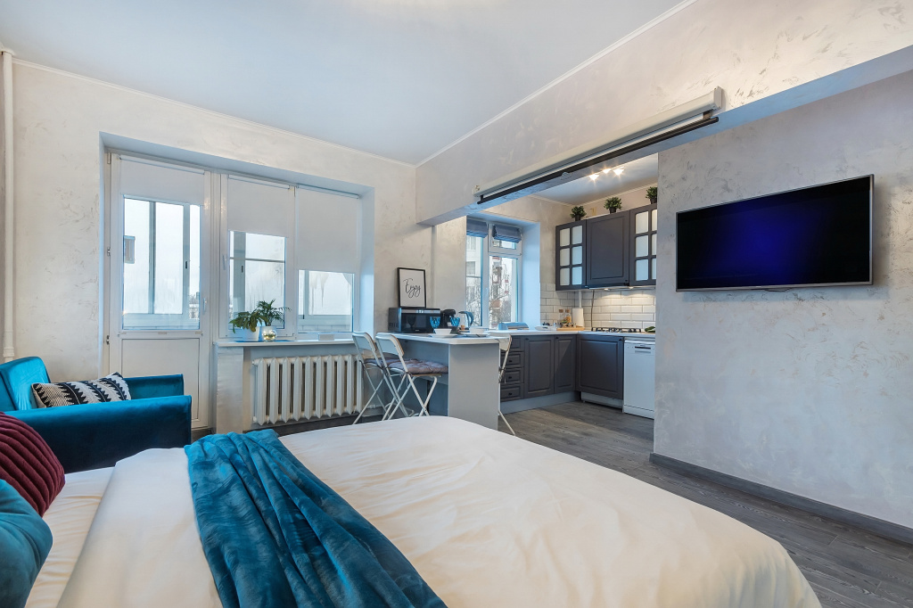 Квартира Moscow Deluxe Apartments Comfy Studio in Koptevo — фото
