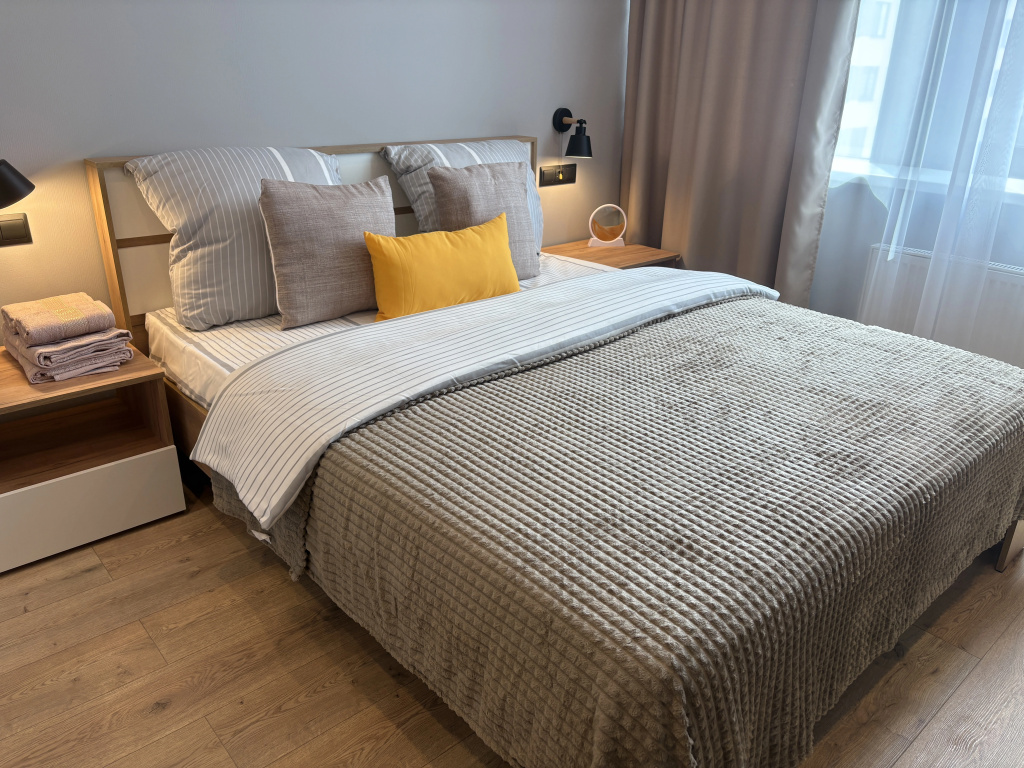 Квартира Myhome Yourhome в апарт-комплексе на пр. Энергетиков 2к2 — фото