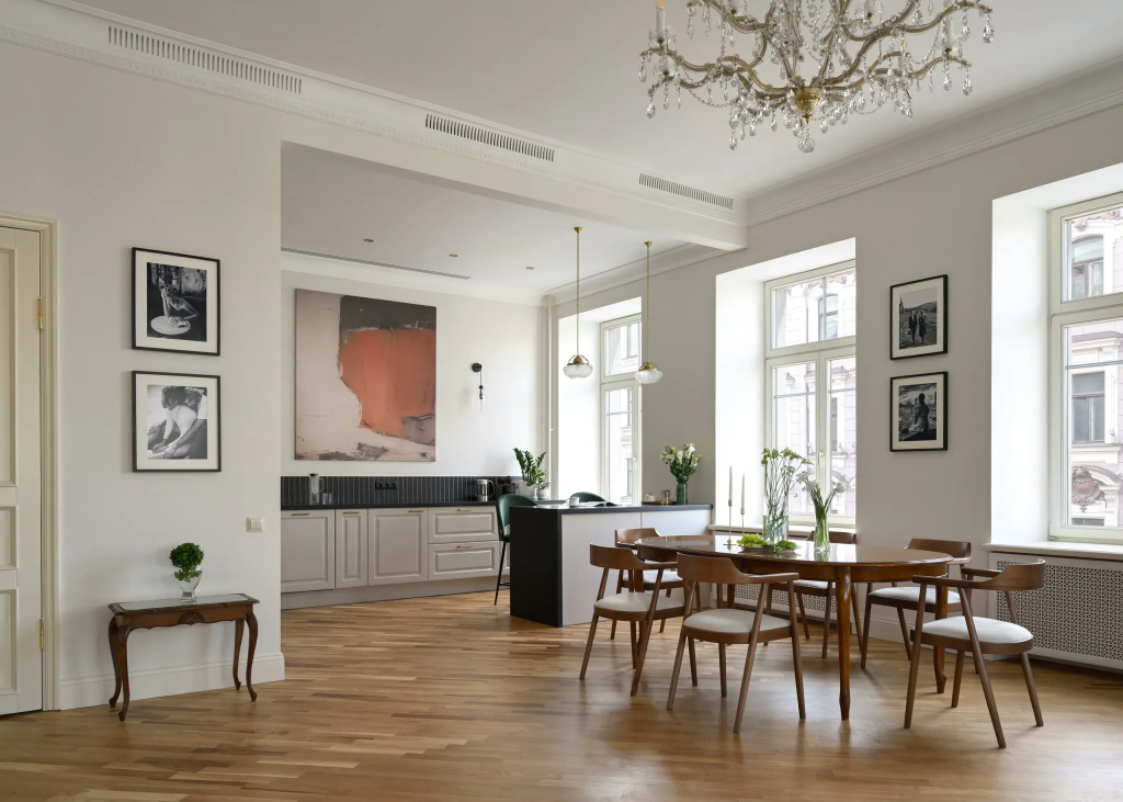 Апартаменты Minin Apartments с видом на Невский 150 кв.м. — фото