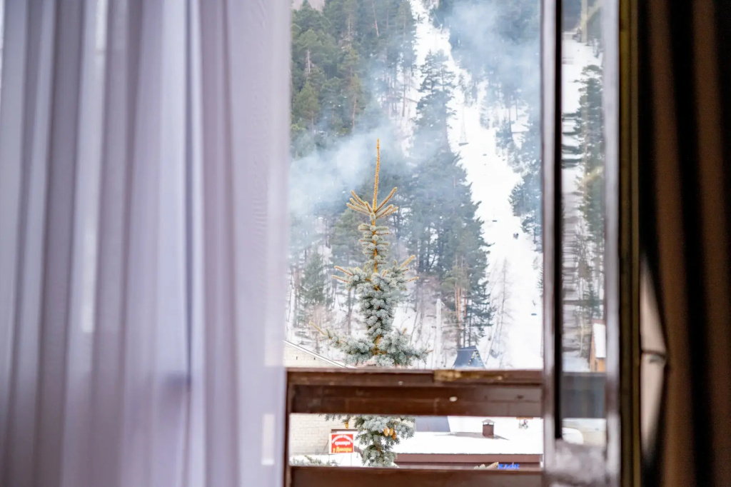 2 Bedrooms Standard Quadruple room with balcony and with mountain view