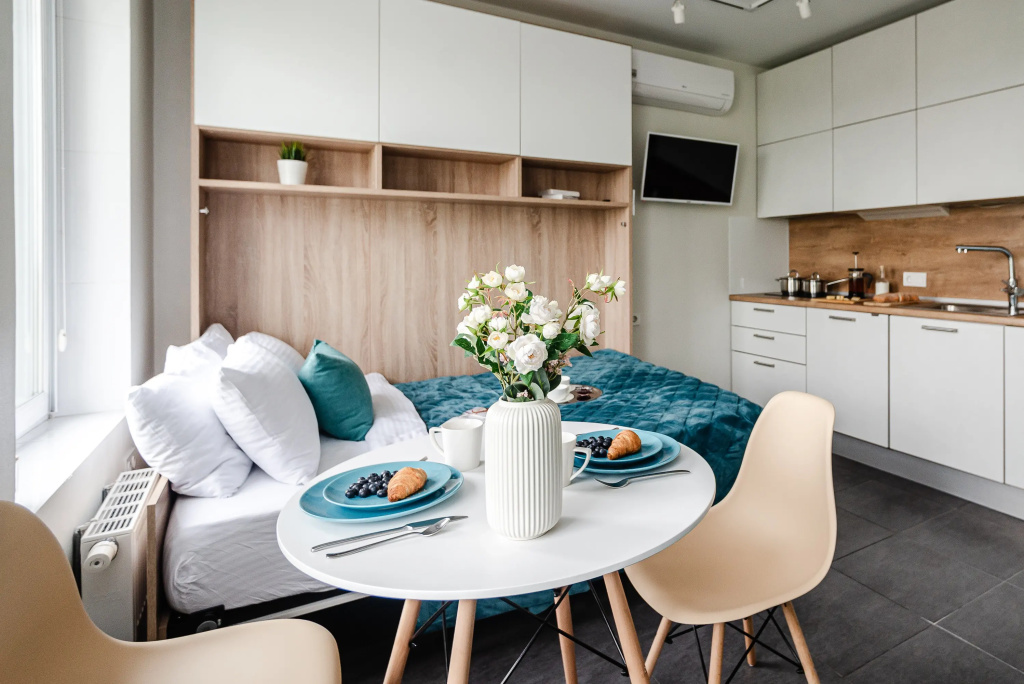 Апартаменты SMART LOFTS | Country с видом на Останкинскую башню рядом с метро — фото