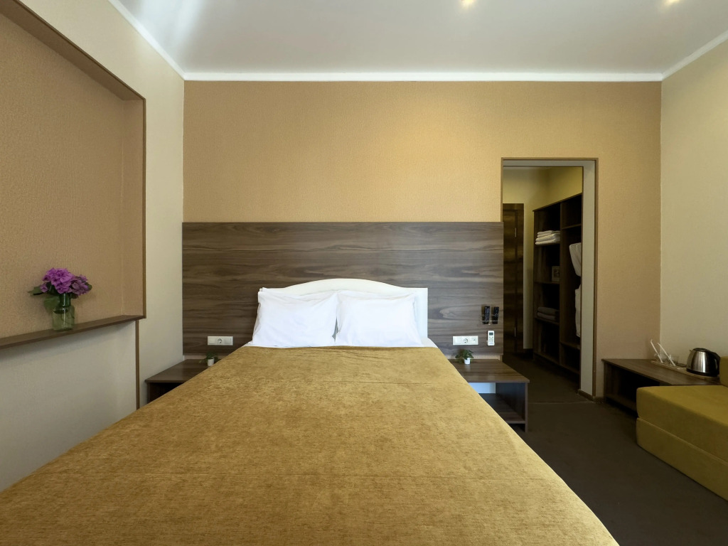 Двухместный номер Стандарт с балконом и с красивым видом из окна двуспальная кровать в Aimara