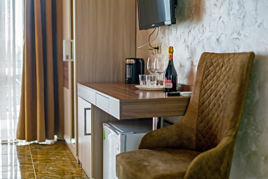 Двухместный номер (2 этаж) Делюкс с балконом 2 отдельные кровати в Eco Life