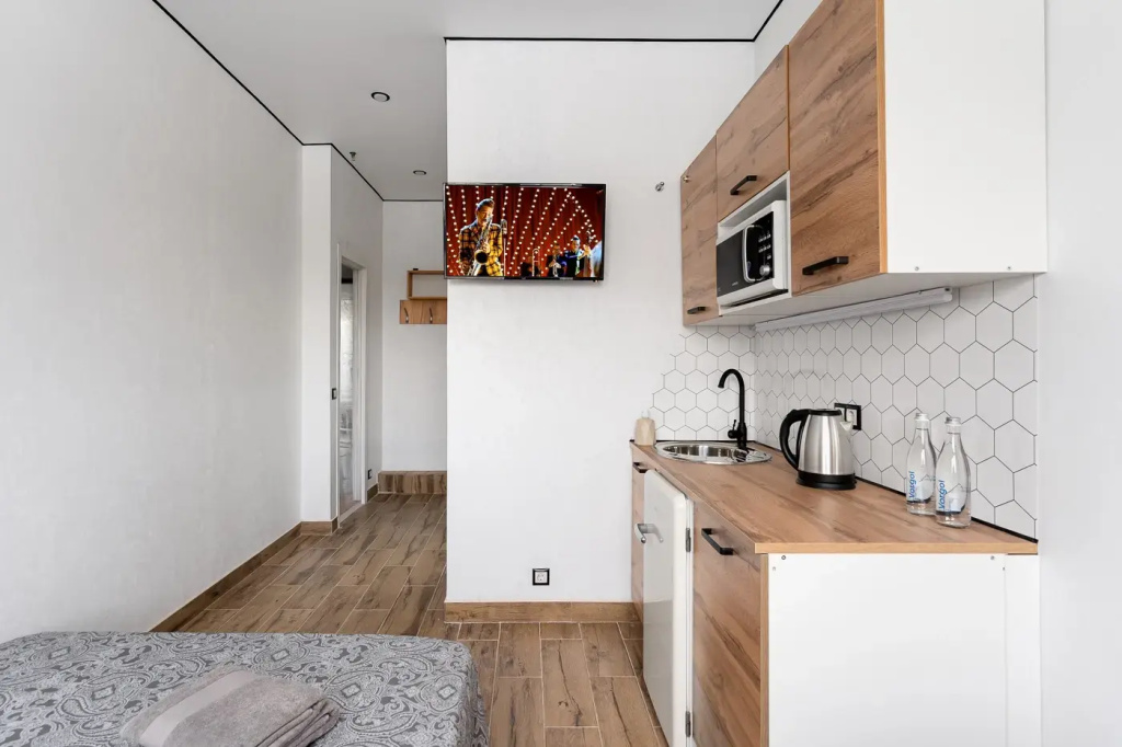 Апартаменты Уютная студия Bestflat24 у метро Ботанический сад — фото