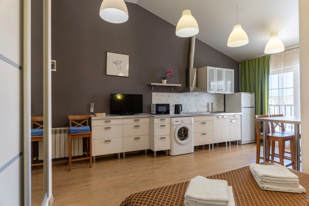 Kitchen Double Suite Apartment (full double bed)
