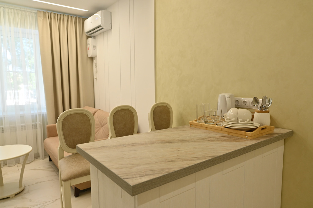 Двухместный номер Standard двуспальная кровать и диван в Жемчужина