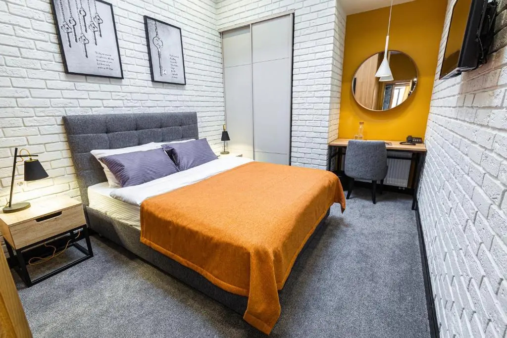 Key Hotel Room Type - Small with zenith window Double room full double bed