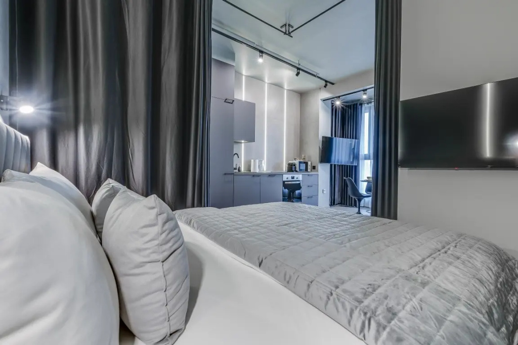 Апартаменты Однокомнатные Улучшенные с Красивым Видом Business Apartments — фото