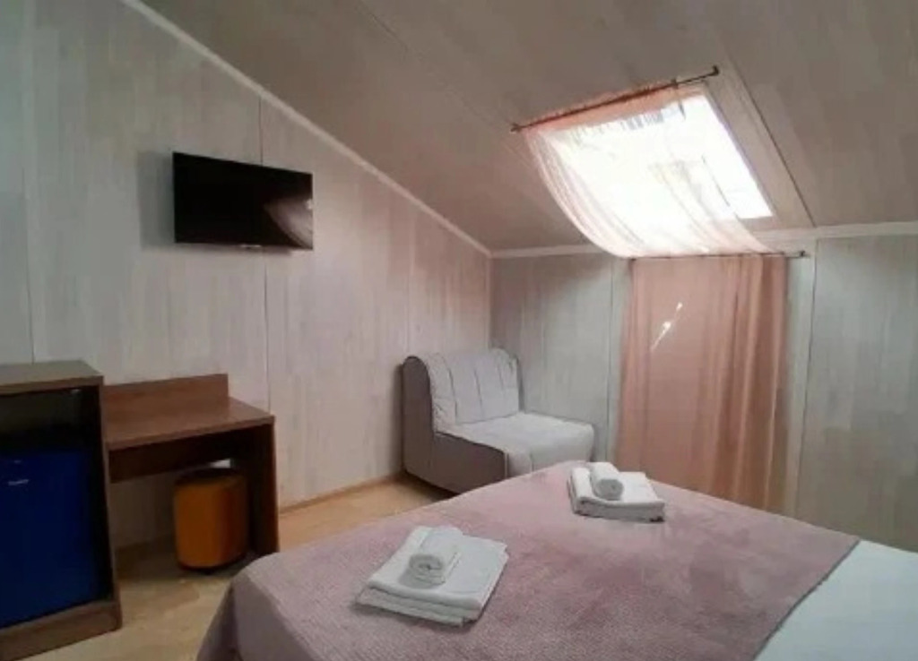 Двухместный номер Standard Мансарда с красивым видом из окна 2 отдельные кровати в Рандеву у реки