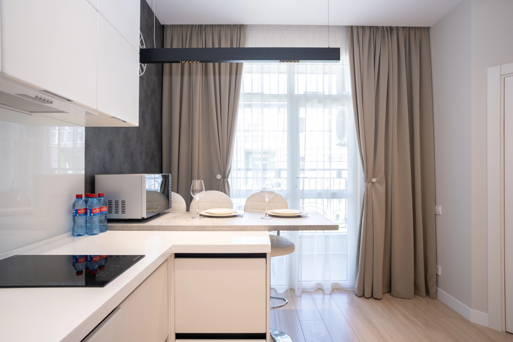 Апартаменты Red Apartments Арт Лайт Сити Апартамент Либерман — фото