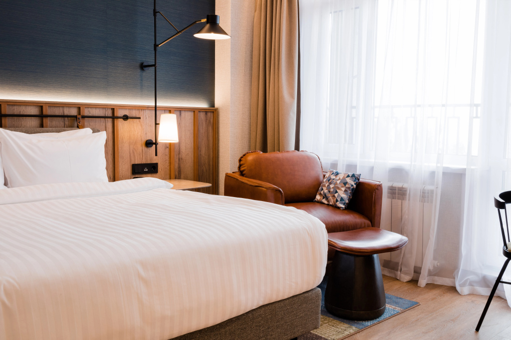 Hotel Baykal Room Type - Deluxe Double room full double bed
