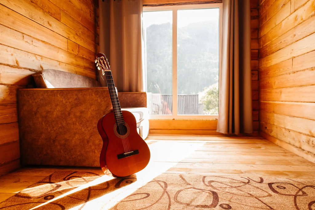 Двухместные апартаменты с террасой Двухкомнатные с видом на горы двуспальная кровать в Чинолык