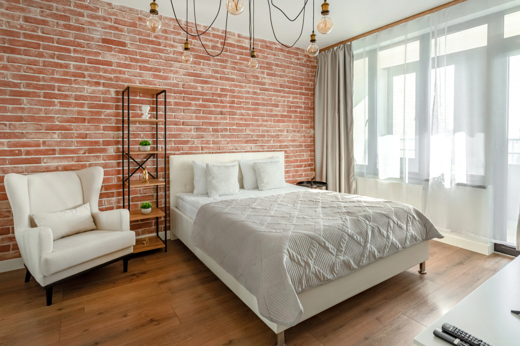 Отель Апартаменты Lalapart Loft Style с лоджией и отдельной кухней в ЖК Савеловский Сити в Москве