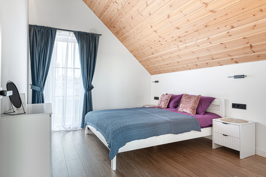 Апартаменты с 3 комнатами с балконом в Barns Village