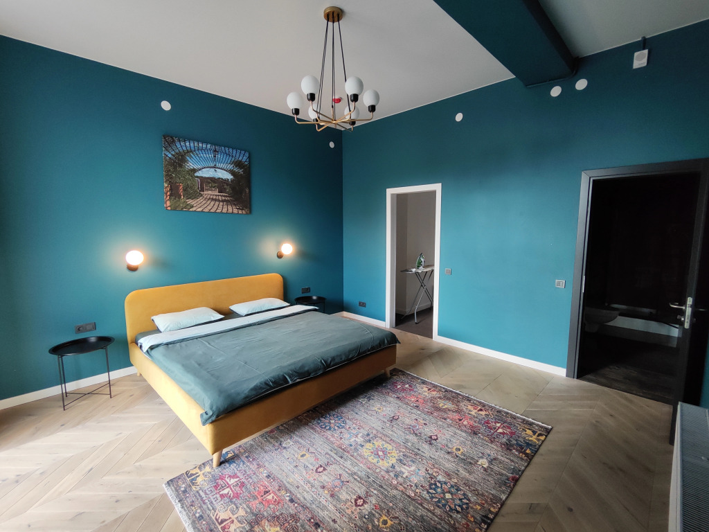 Апартаменты Superior с 3 комнатами с балконом в Апарт-отель Residence Graphite