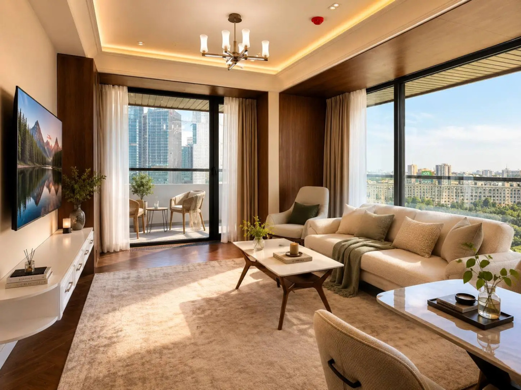 Апартаменты Роскошные апартаменты с видом на Tashkent City | 13-й этаж — фото