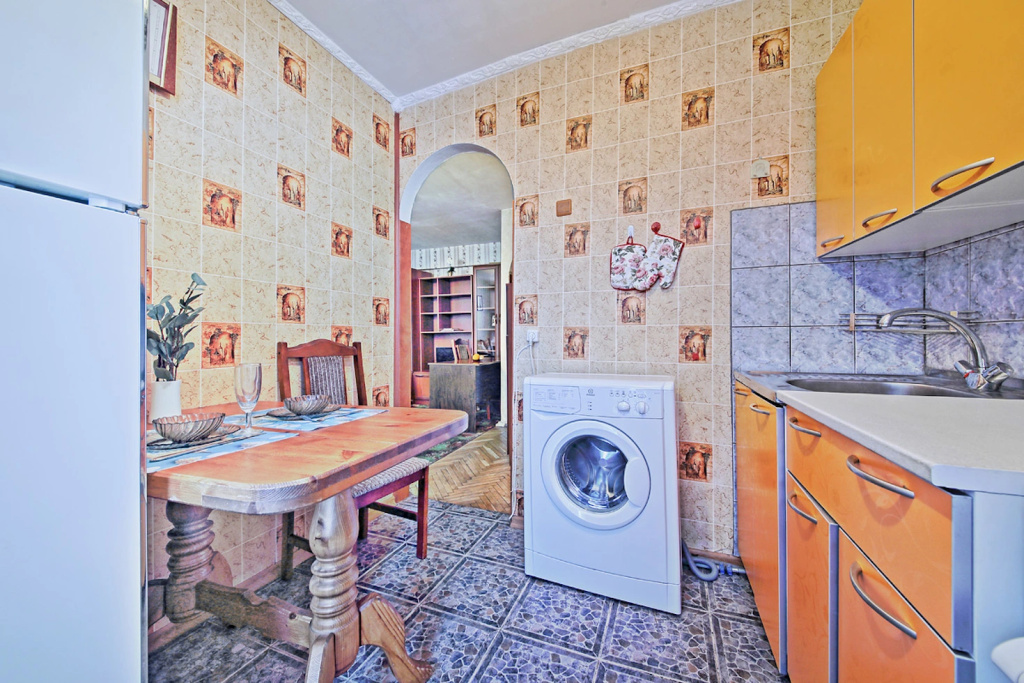 Апартаменты 1 комнатная у метро Щукинская (Авиационная 68) — фото